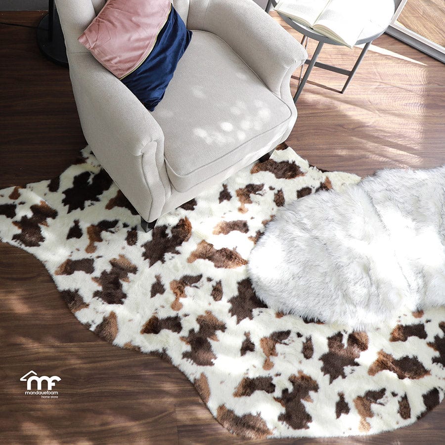 Cow Print Sheepskin