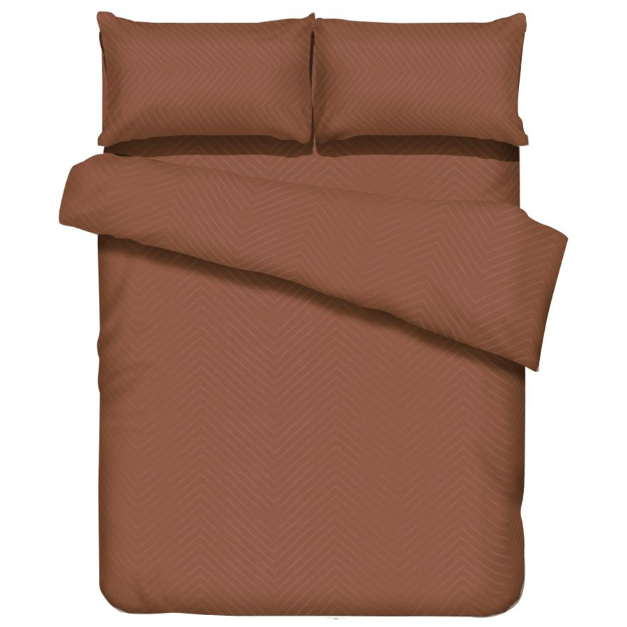 Rust Plain Linens