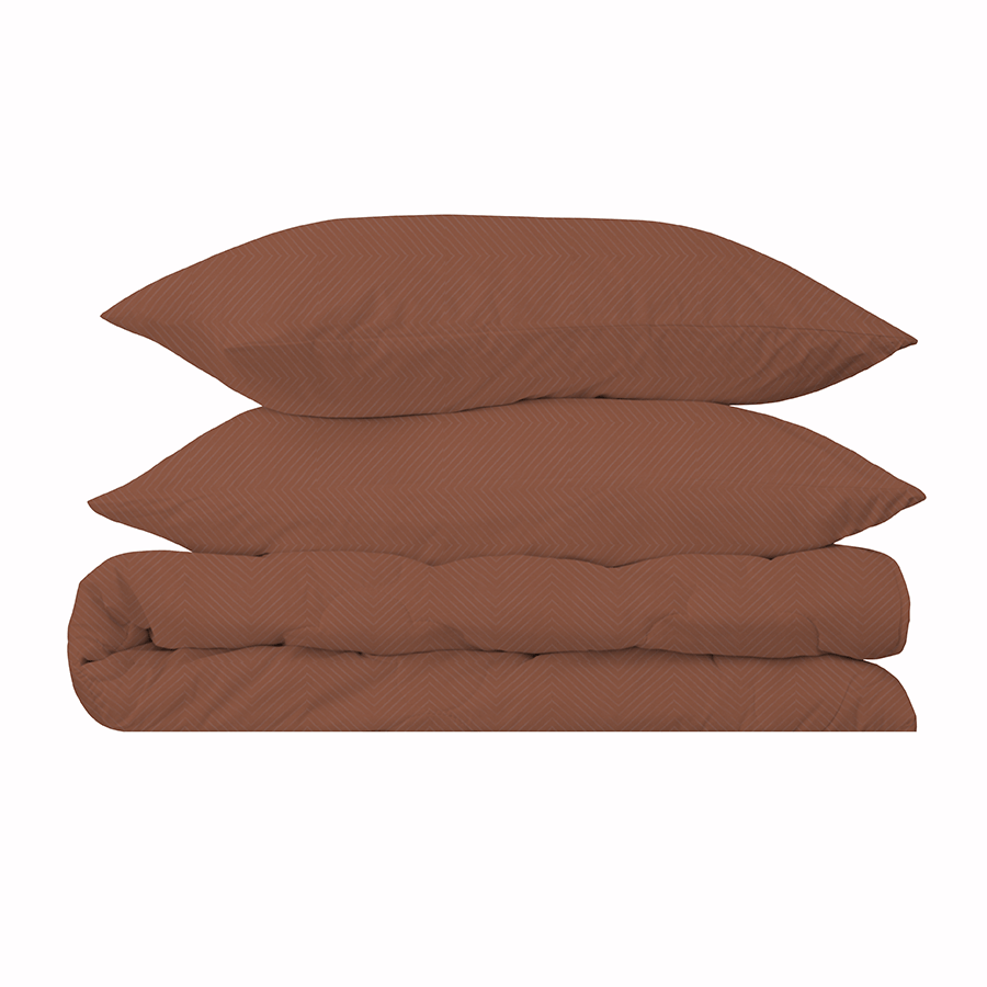 Rust Plain Linens
