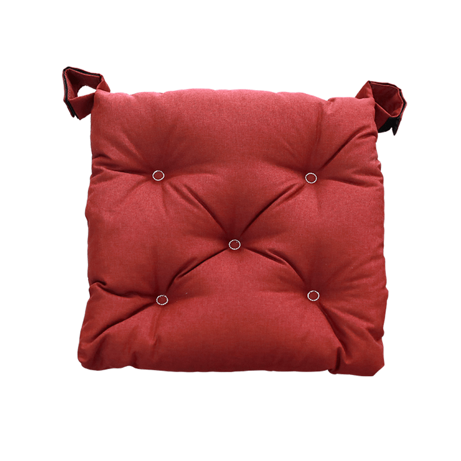 Tufted Fiber Seatpad with Velcro