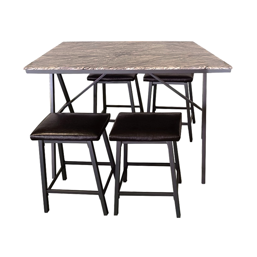 Vermont 4 Seater Pub Set