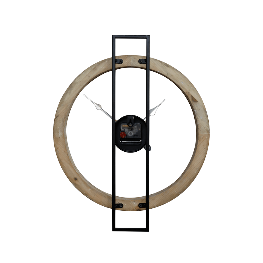 Wooden Frame Wall Clock 40cm