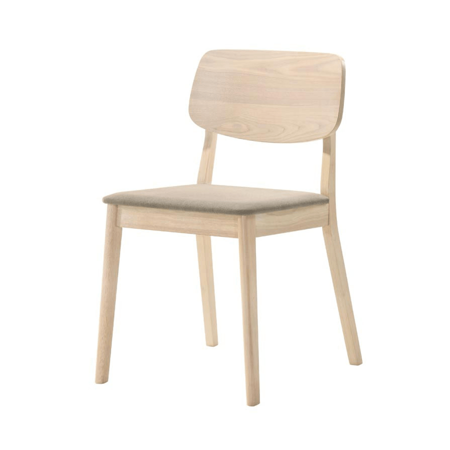 Arlon Dining Chair Arlon Dining Chair Beige + Whitewash Mandaue Foam