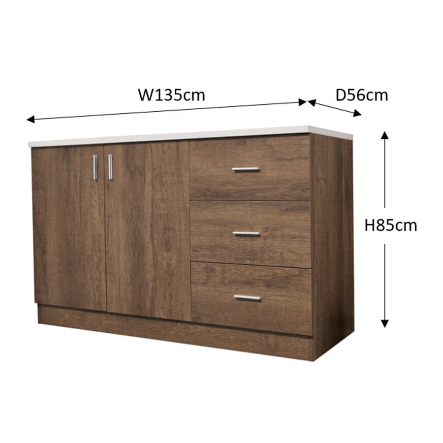 MORE CABELLO OPTIONS Cabello Base Cabinet 135cm Cabello Base Cabinet 135cm Mandaue Foam