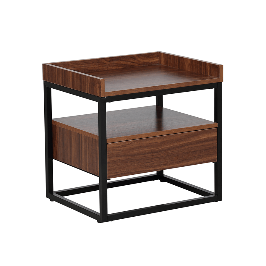 Debbie Nightstand Debbie Nightstand Walnut Mandaue Foam