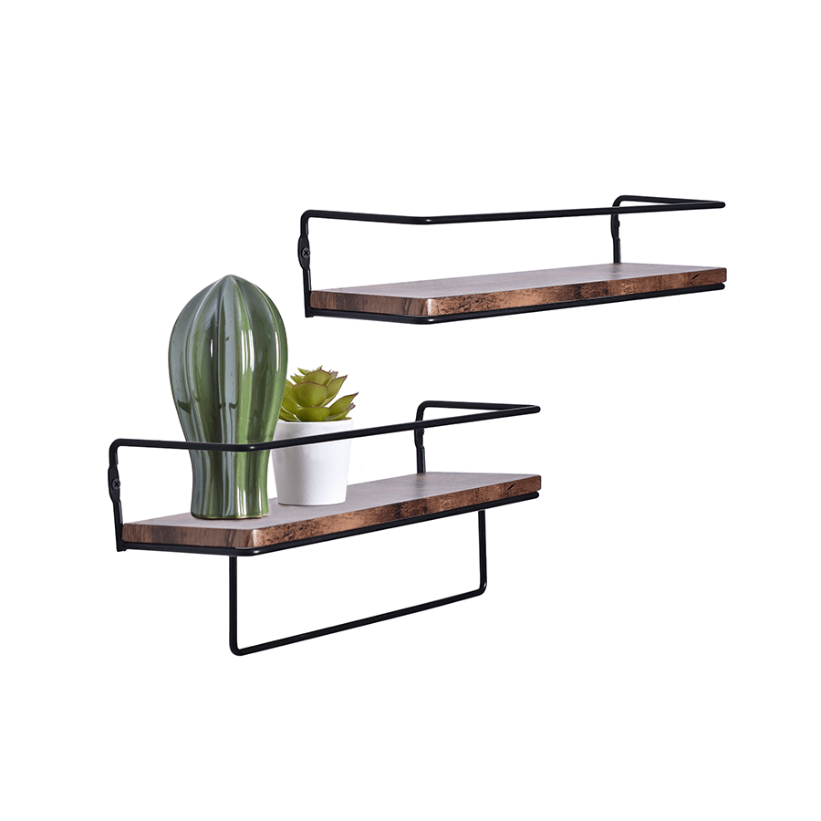 Ekon Set of 2 Shelves with Bracket Ekon Set of 2 Shelves with Bracket Mandaue Foam