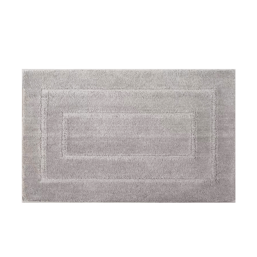 Graz Bath Rug Graz Bath Rug Silver Gray Mandaue Foam