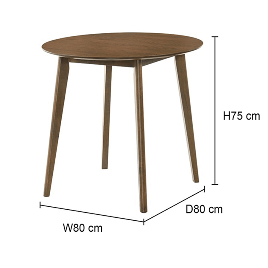 Harold 80 cm Dining Table Harold 80 cm Dining Table Mandaue Foam