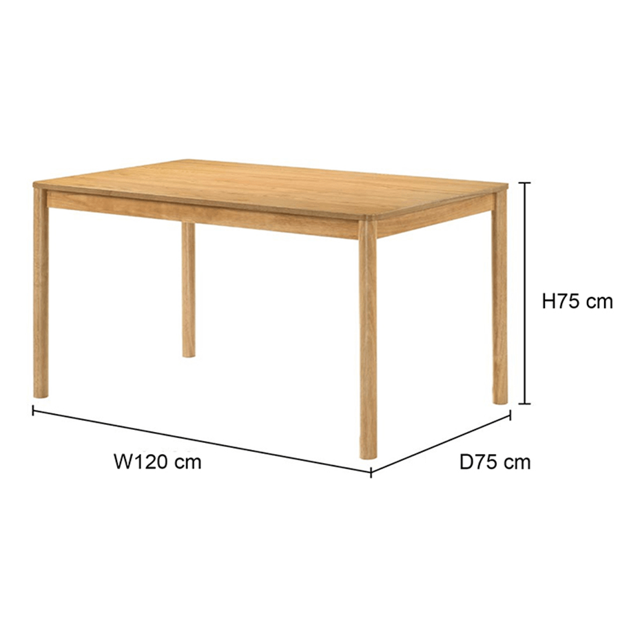 MORE IRVINE OPTIONS Irvine 75x120 cm Dining Table Irvine 75x120 cm Dining Table Mandaue Foam