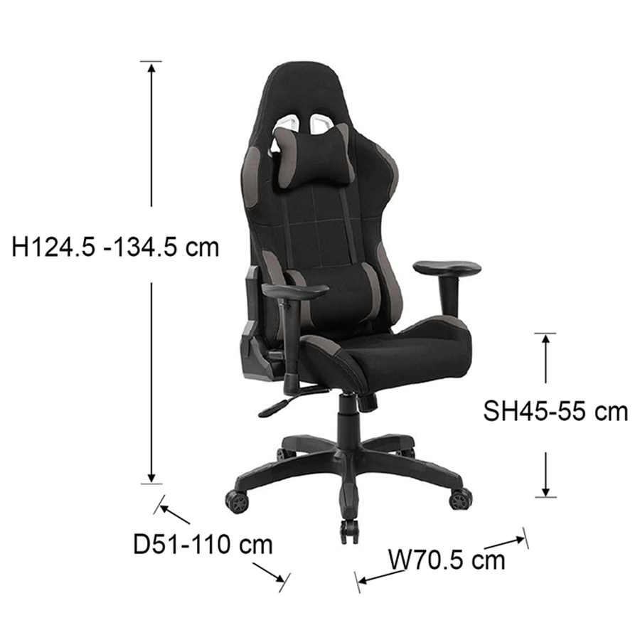 Jett Gaming Chair Jett Gaming Chair Black & Red Mandaue Foam