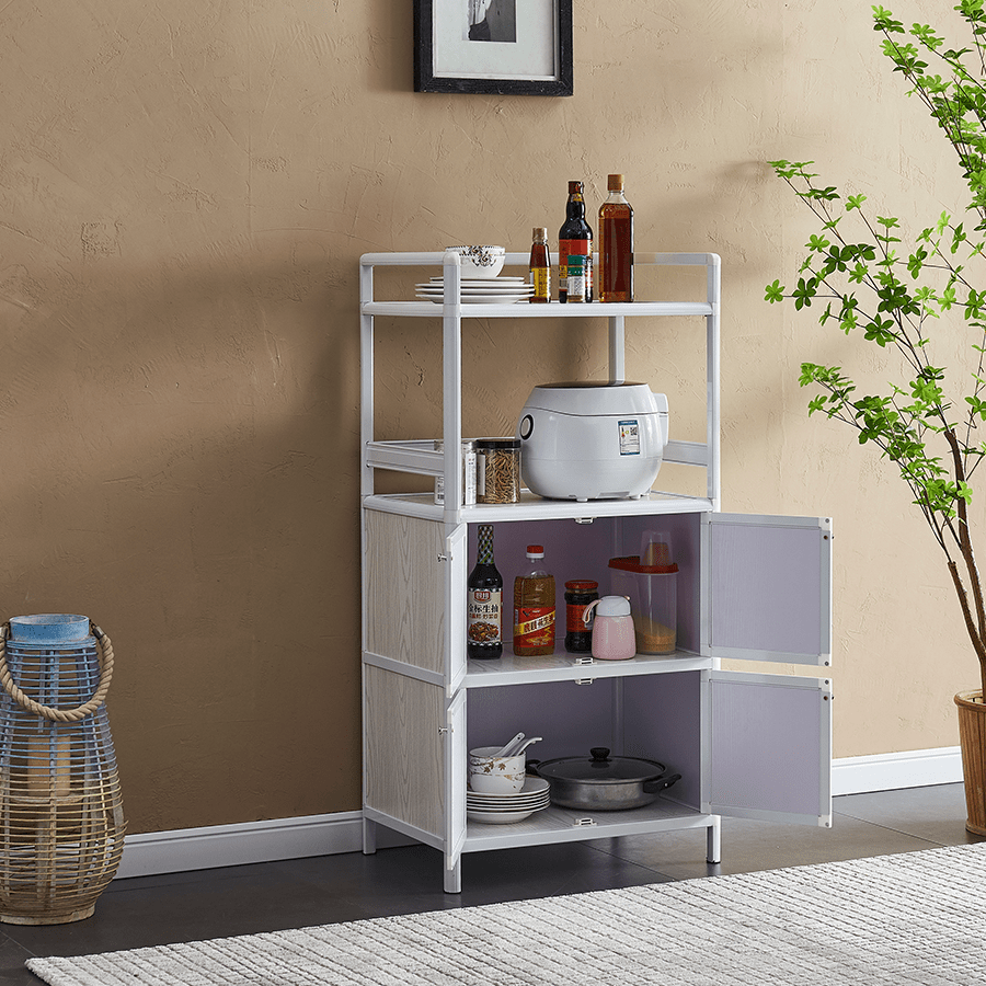 MORE RICCI OPTIONS Ricci 4 Door Kitchen Cabinet Ricci 4 Door Kitchen Cabinet White Oak Mandaue Foam