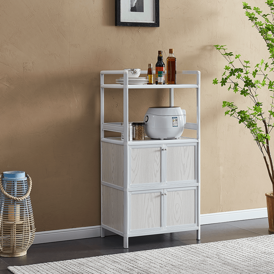 MORE RICCI OPTIONS Ricci 4 Door Kitchen Cabinet Ricci 4 Door Kitchen Cabinet White Oak Mandaue Foam