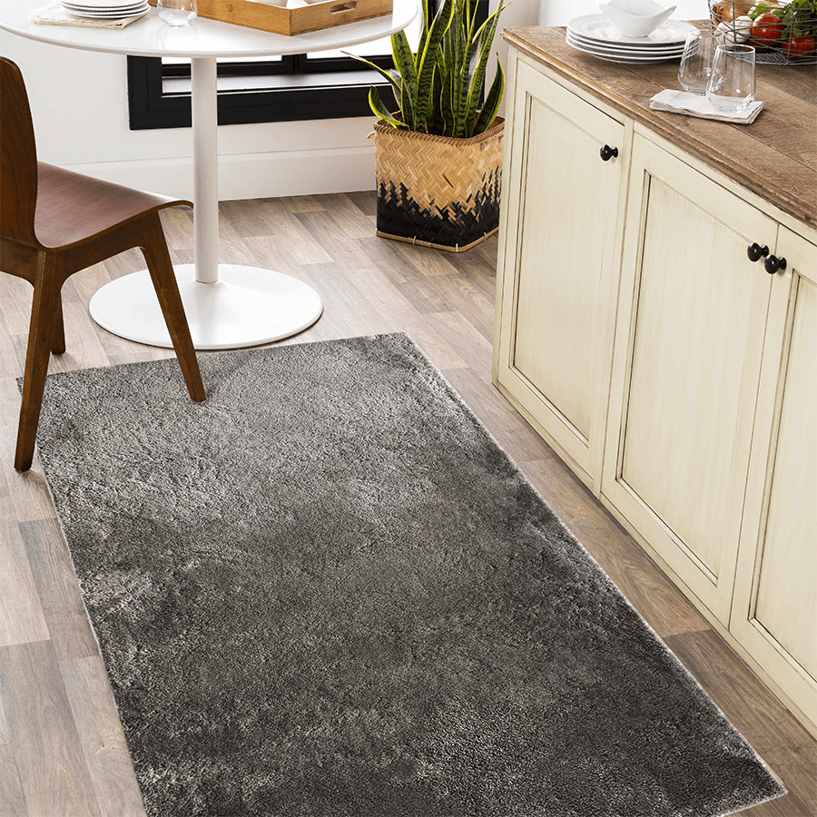 MORE SOFYA OPTIONS Sofya Steel Gray Shaggy Rug Sofya Steel Gray Shaggy Rug 120x180 cm Mandaue Foam