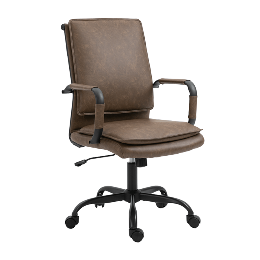 MORE TYSON OPTIONS Tyson Low Back Office Chair Tyson Low Back Office Chair Brown Mandaue Foam