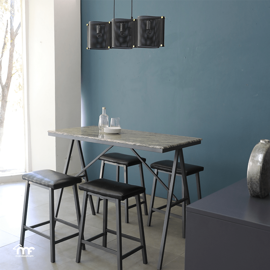 Vermont 4 Seater Pub Set