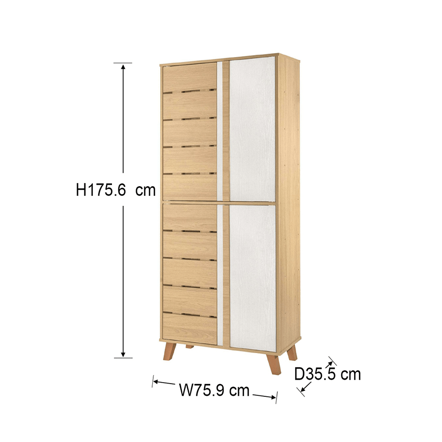 #color_Oak + White