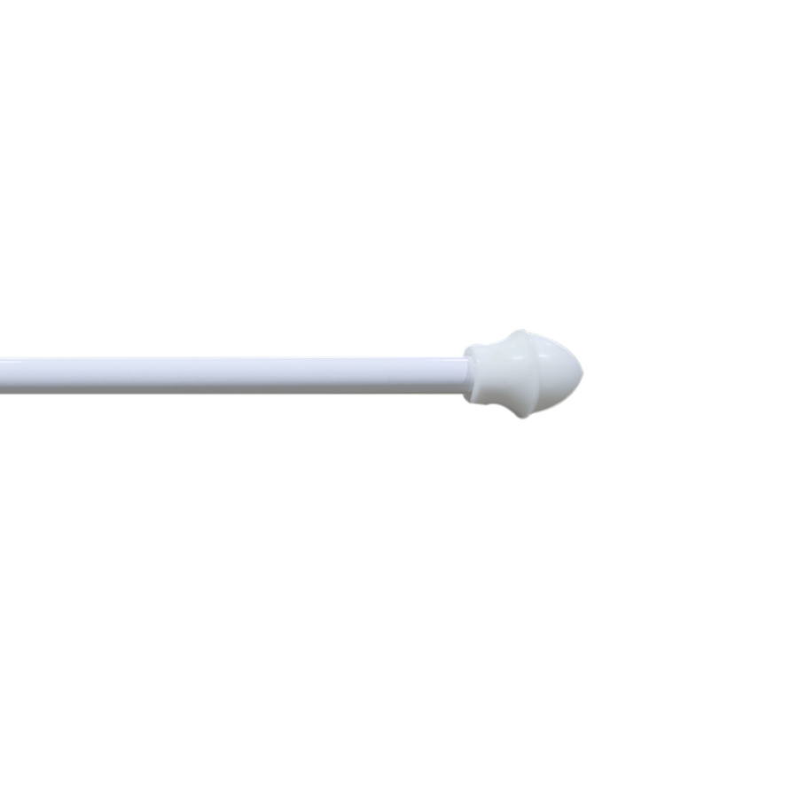 MORE 1/2 CAFE ROD OPTIONS White Cafe Rod (1/2" Diameter) White Cafe Rod (1/2" Diameter) 28-48 inches Mandaue Foam