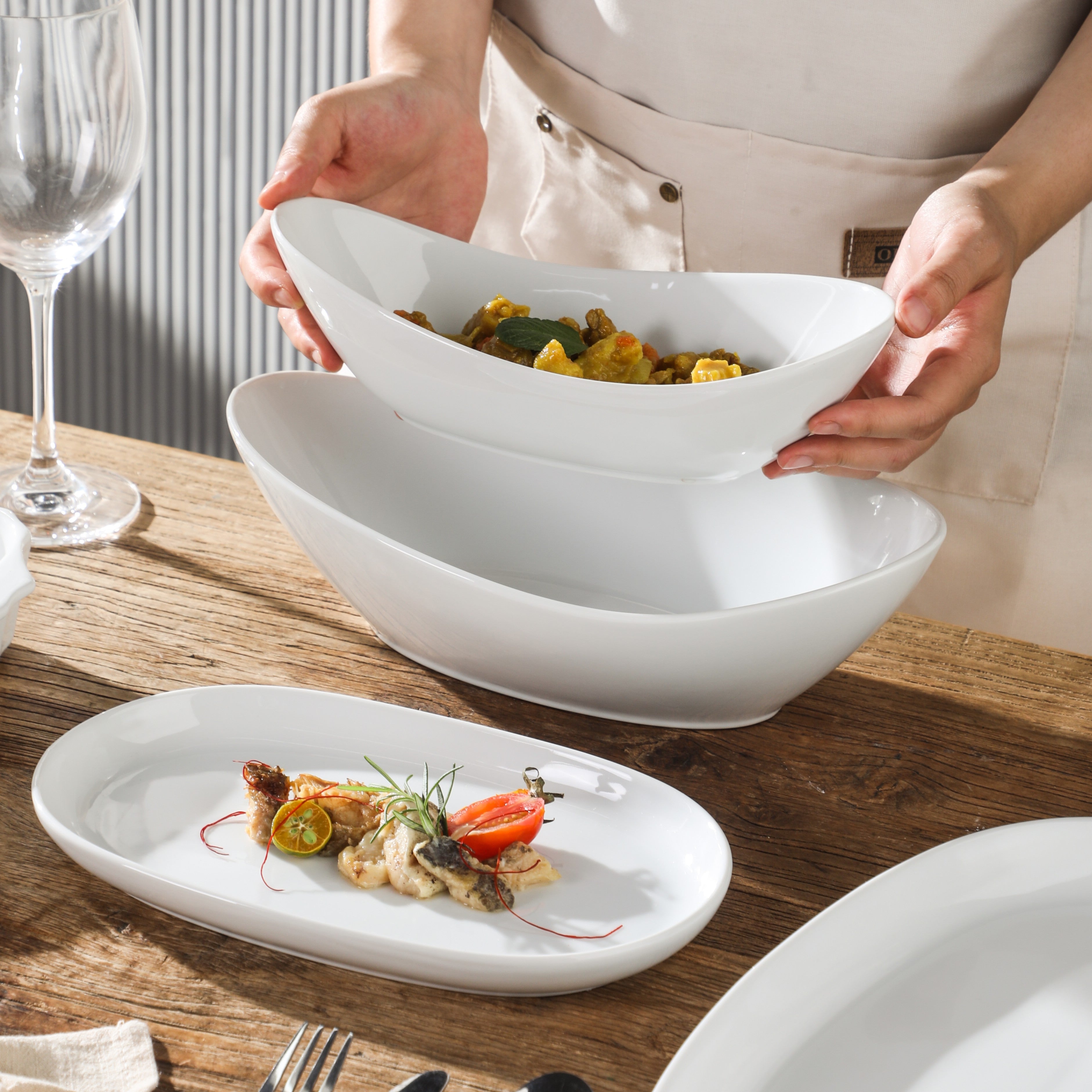 Serving Plates & Bowls