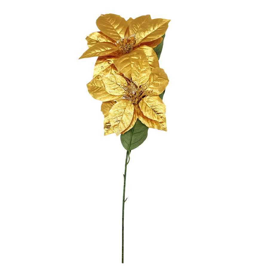 Gold Mini Palm Spray 87cm
