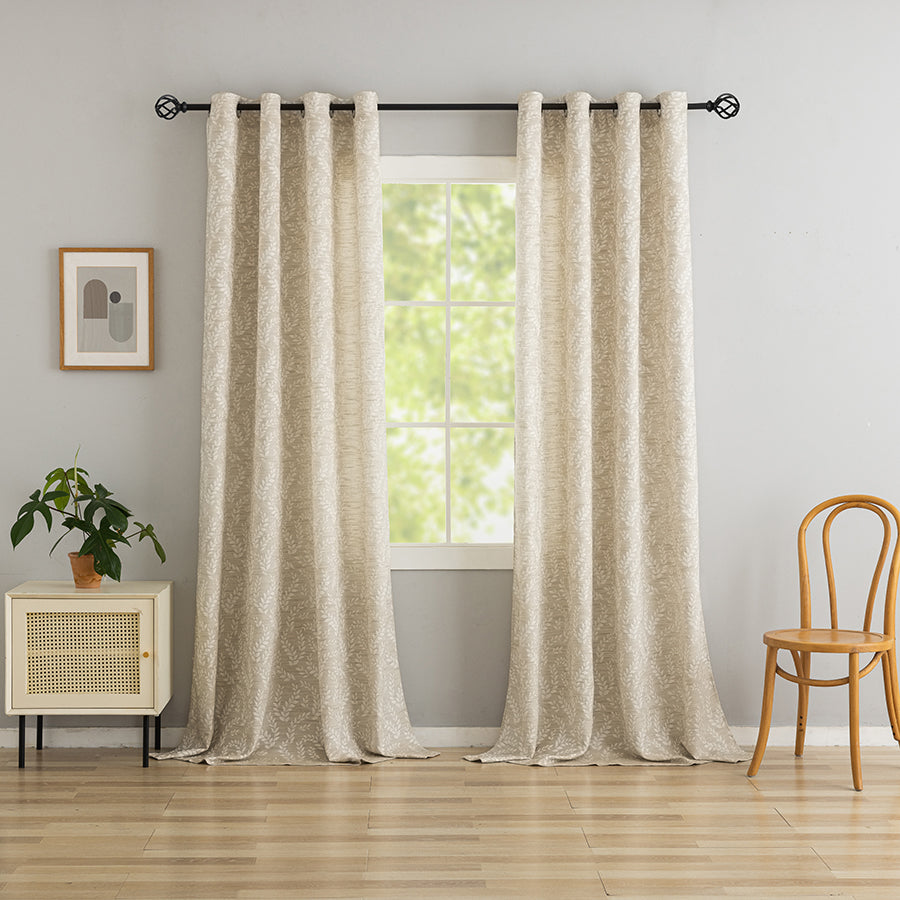 Berne Sand Linen Curtain