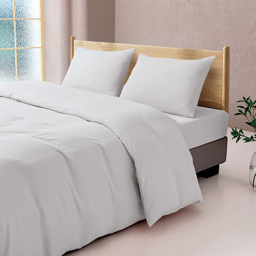Super Soft Cloud Gray Duvet Cover