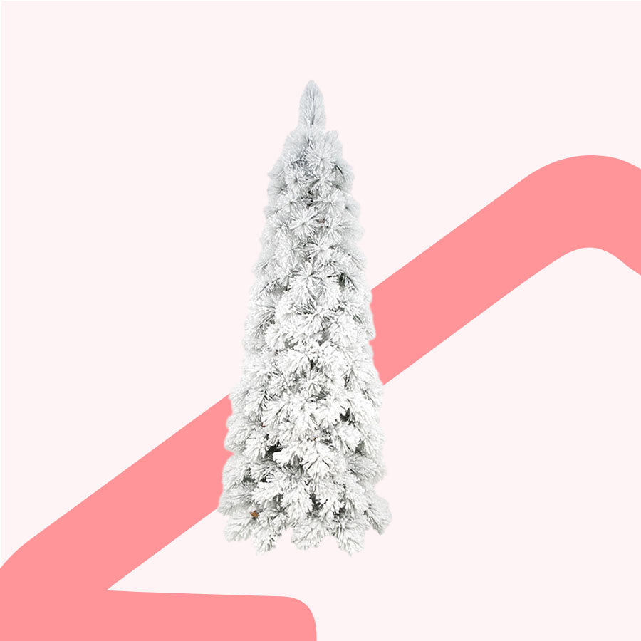 Frosted Scotch Pine Tree 7ft