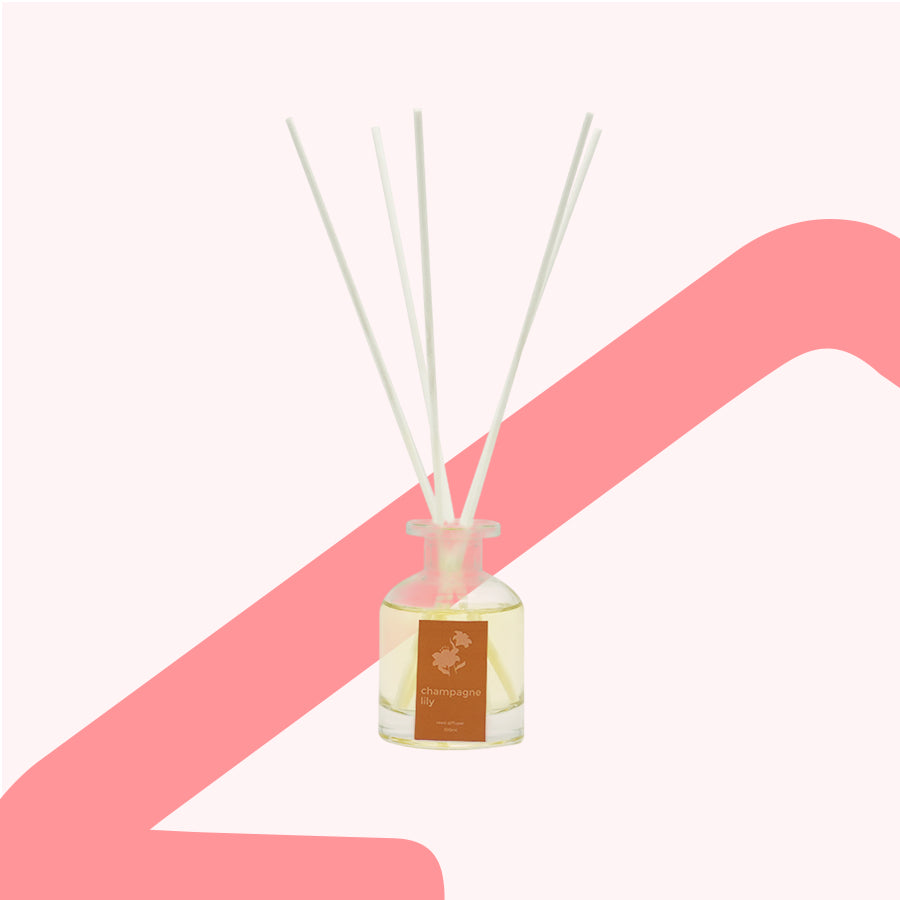 Reed Diffuser 100ml - Champagne Lily