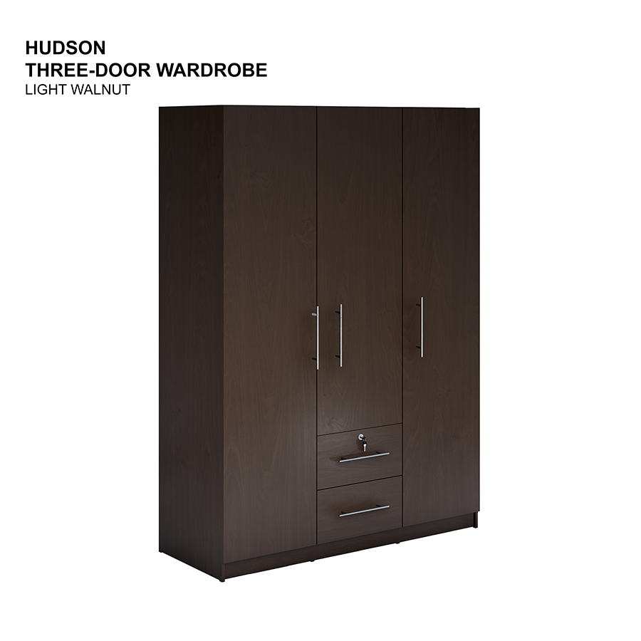 Hudson 3 Door Wardrobe