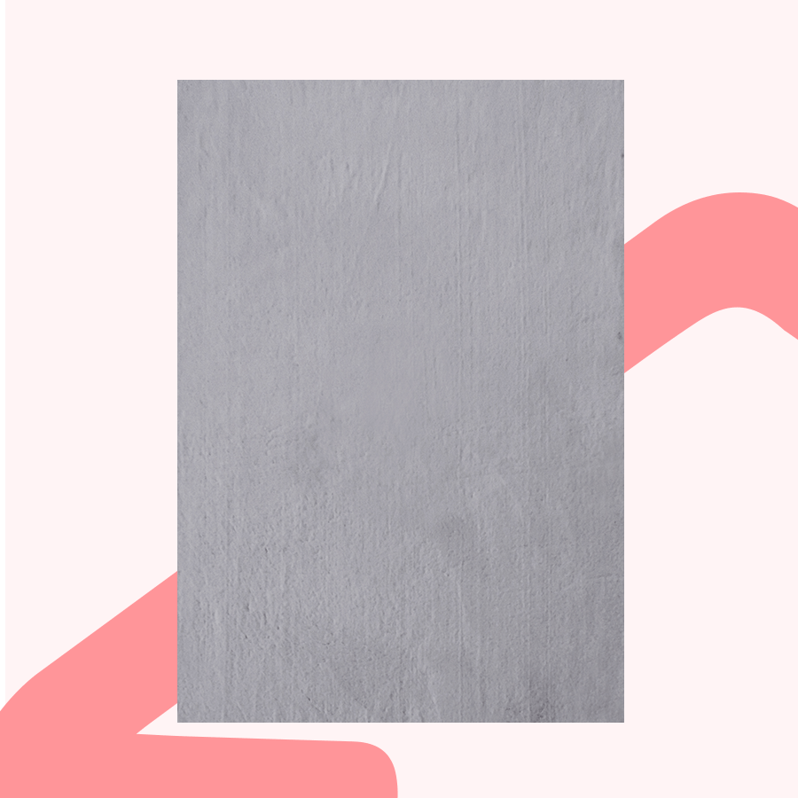 Anike Pale Grey Shaggy Rug