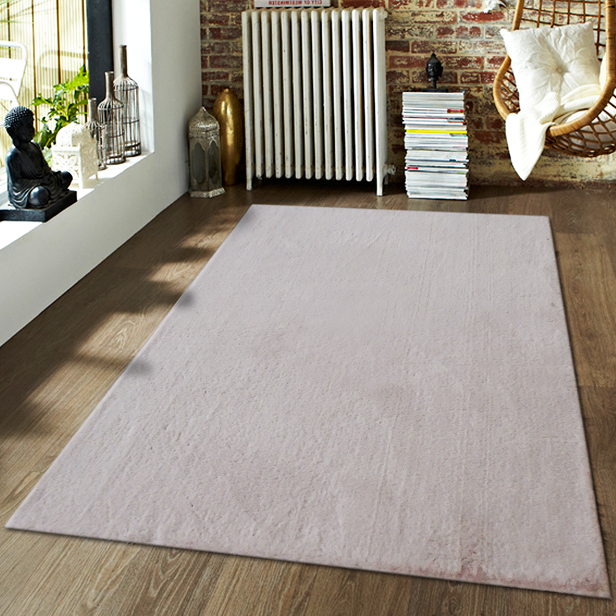 Anike Biscuit Shaggy Rug