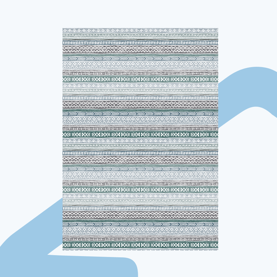 Akar Moroccan Waterproof Rug