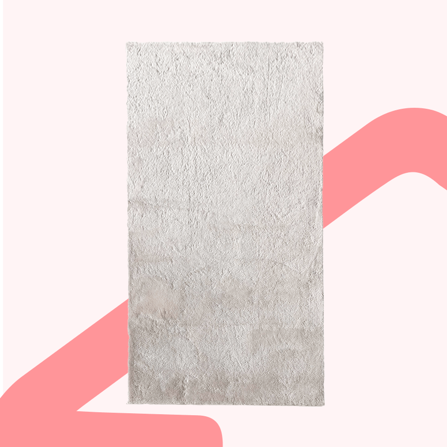 Sofya Ivory Shaggy Rug