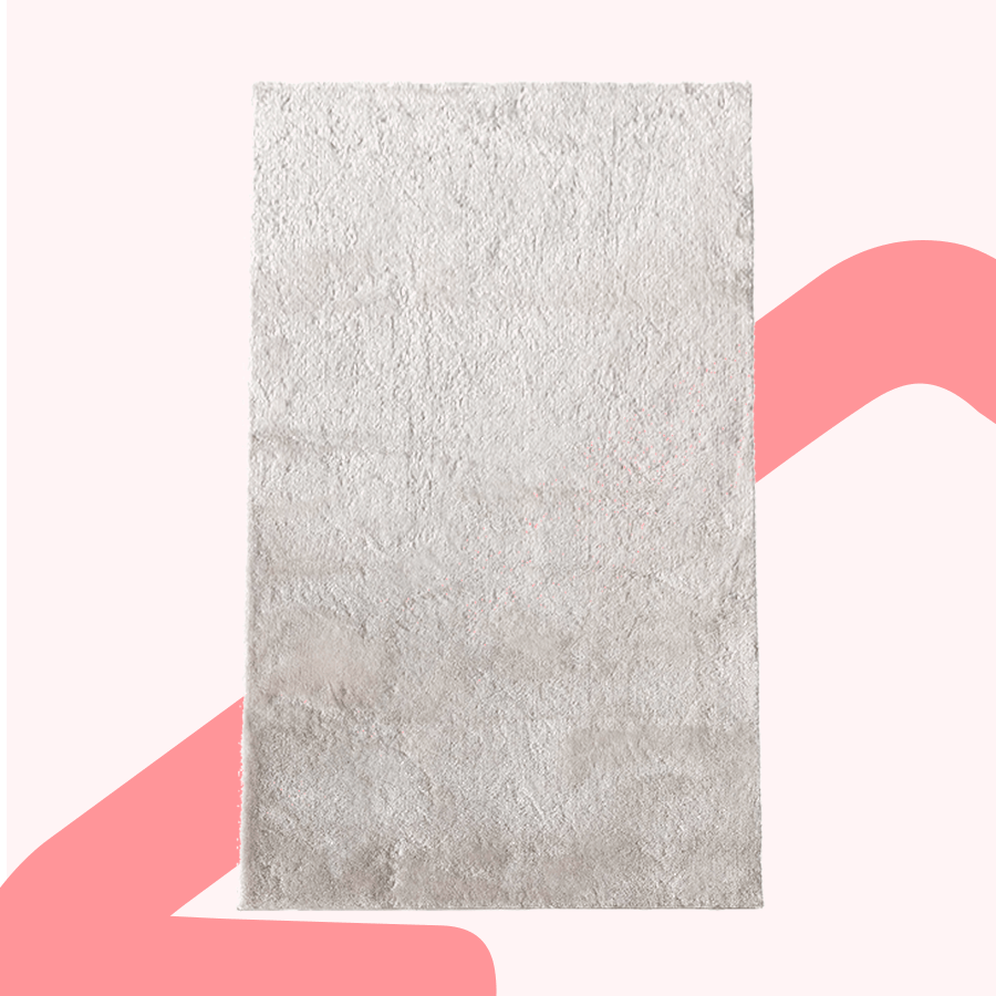 Sofya Ivory Shaggy Rug