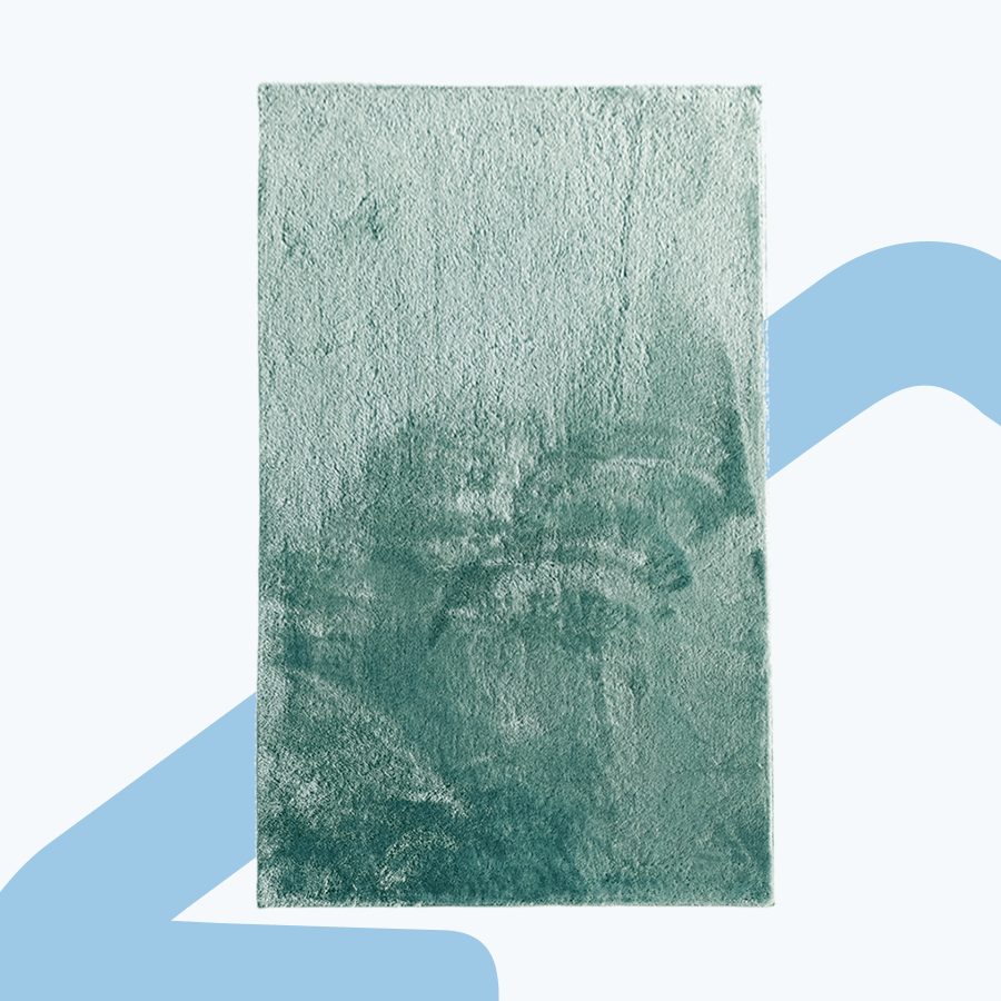 Sofya Duck Egg Shaggy Rug