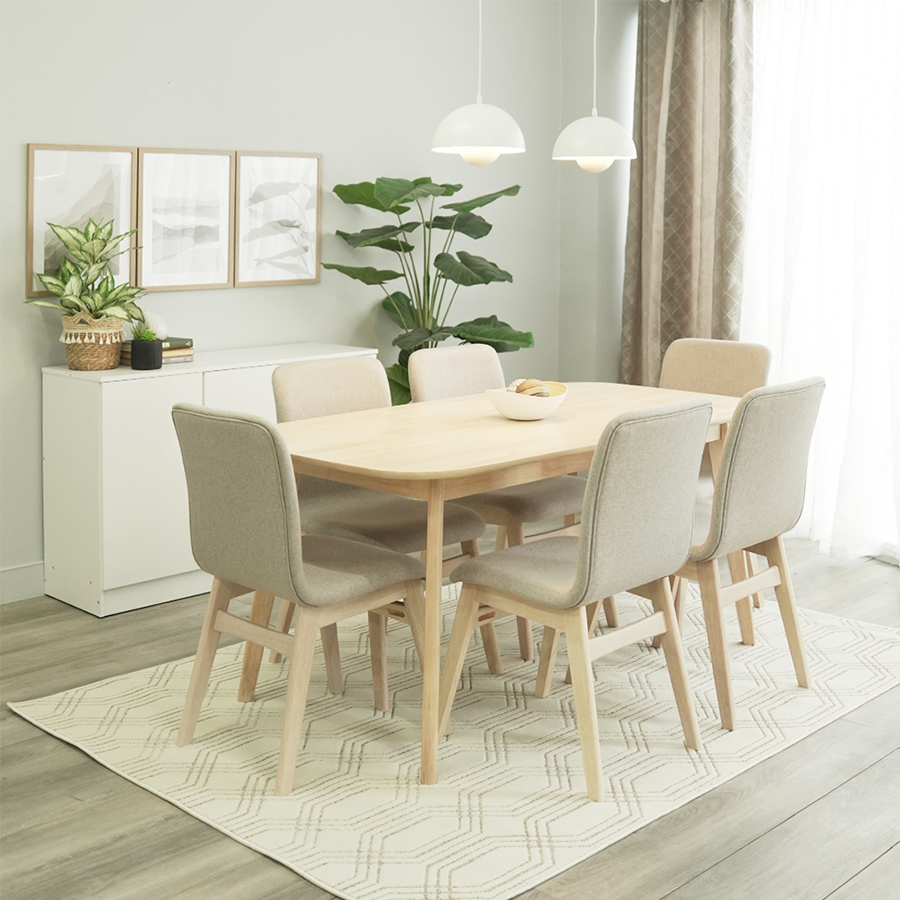 Elland 6 Seater Dining Table