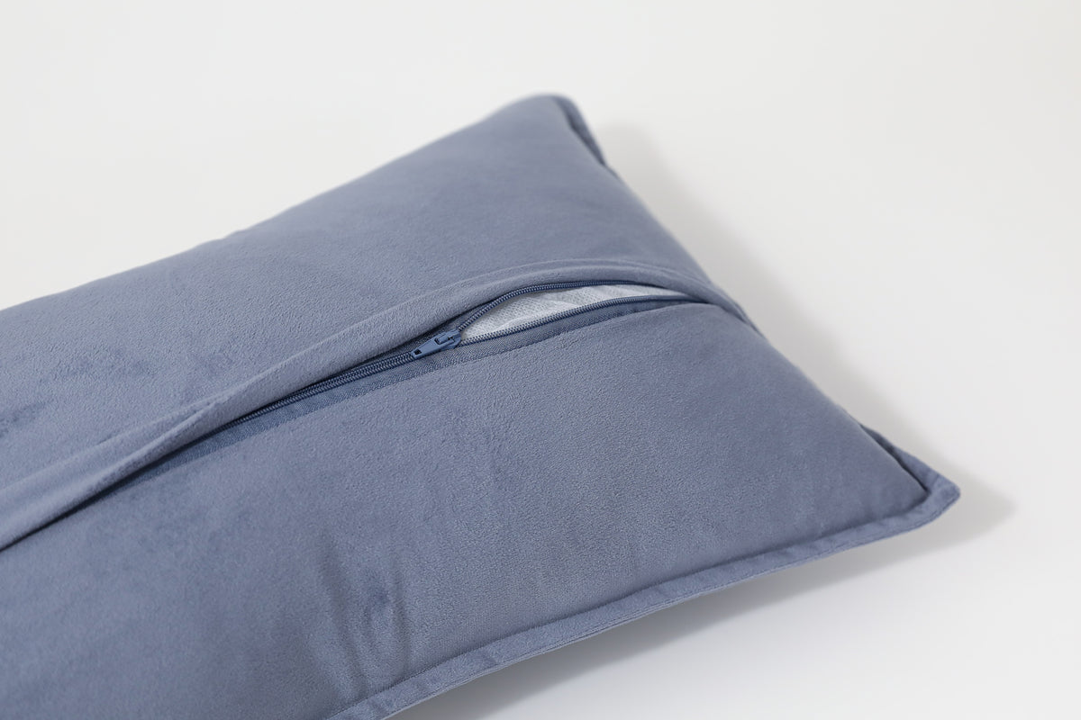 Mika Blue Granite Kidney Pillowcase