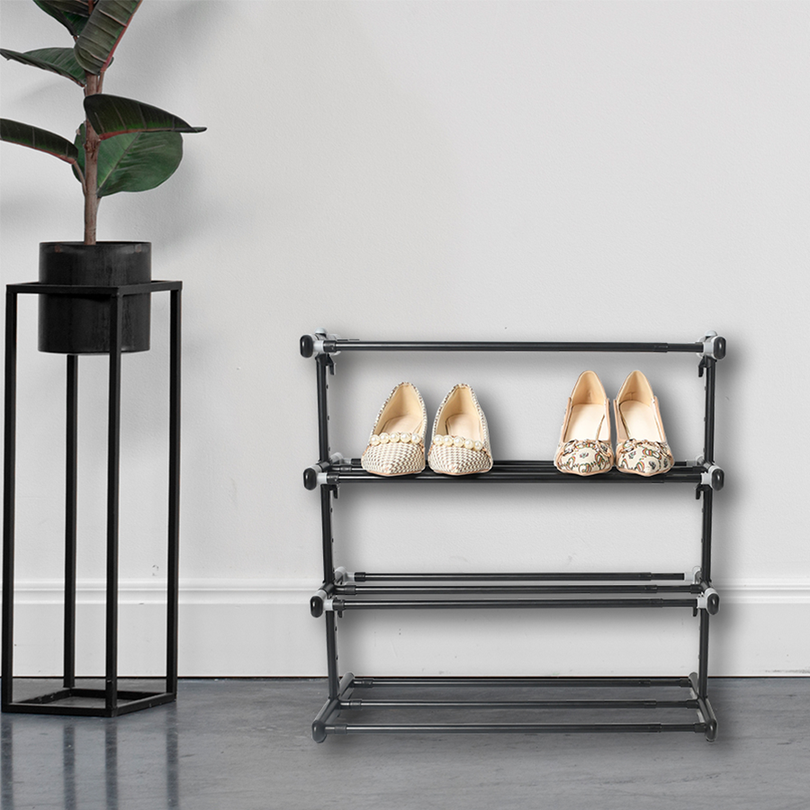 Industrial pipe hot sale shoe rack