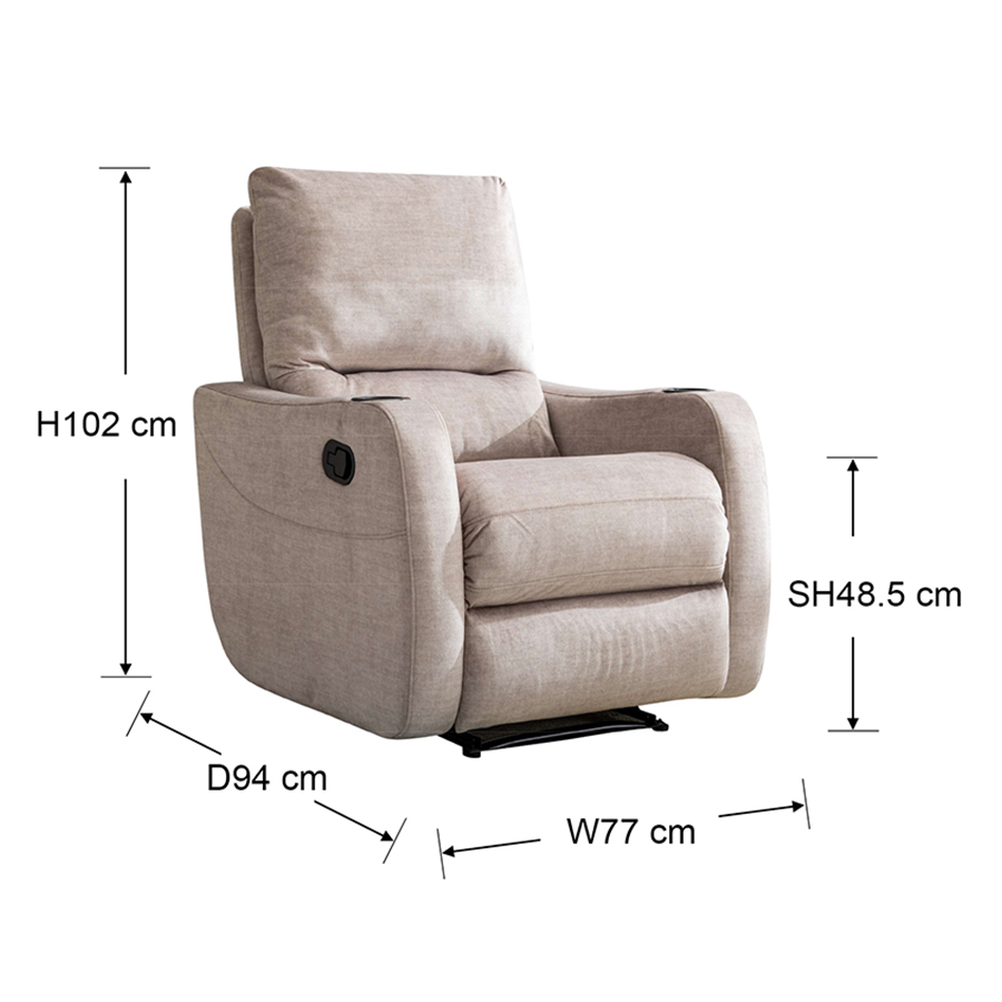 Mandaue foam recliner deals chair