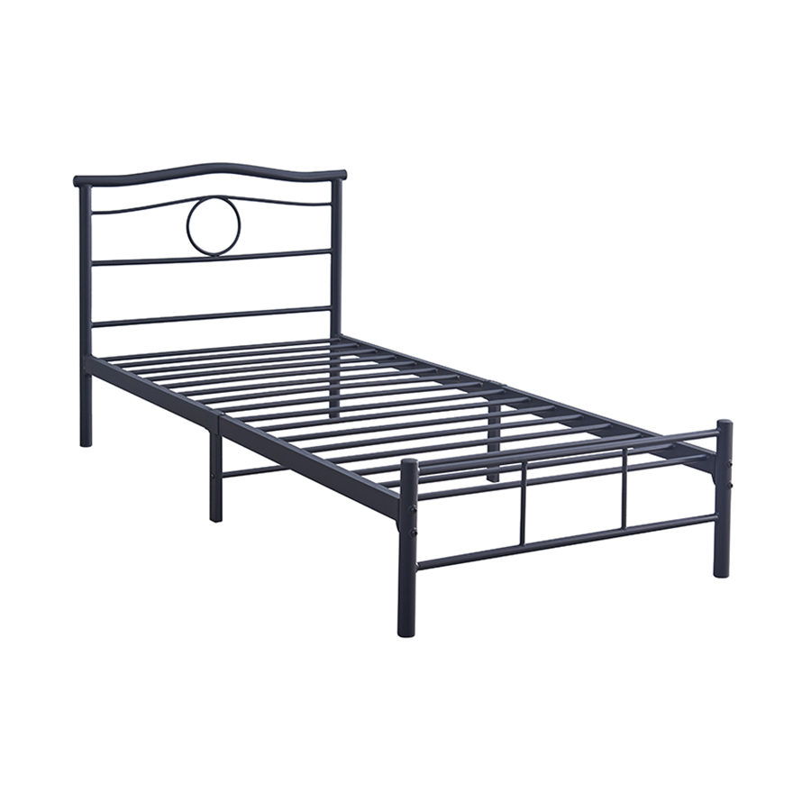 Iron hot sale double cot