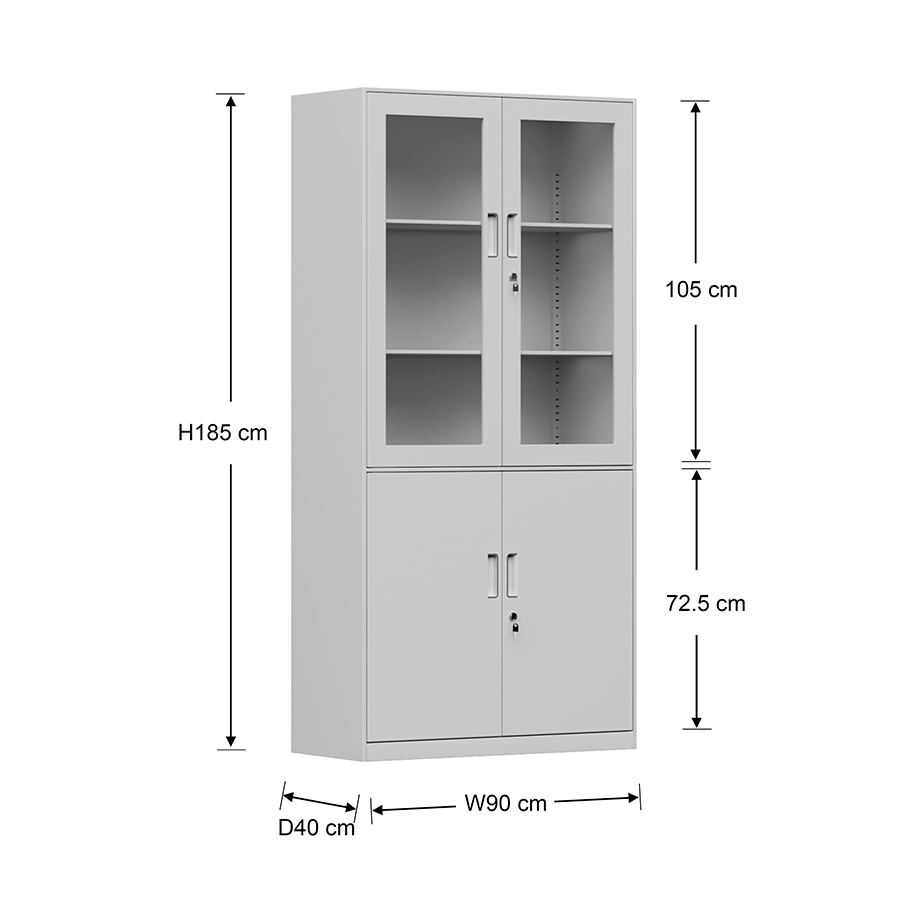 Hanley Tall Metal Cabinet