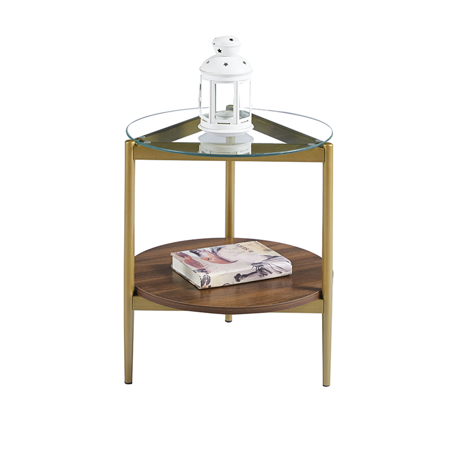 Bexley Glass Top Side Table