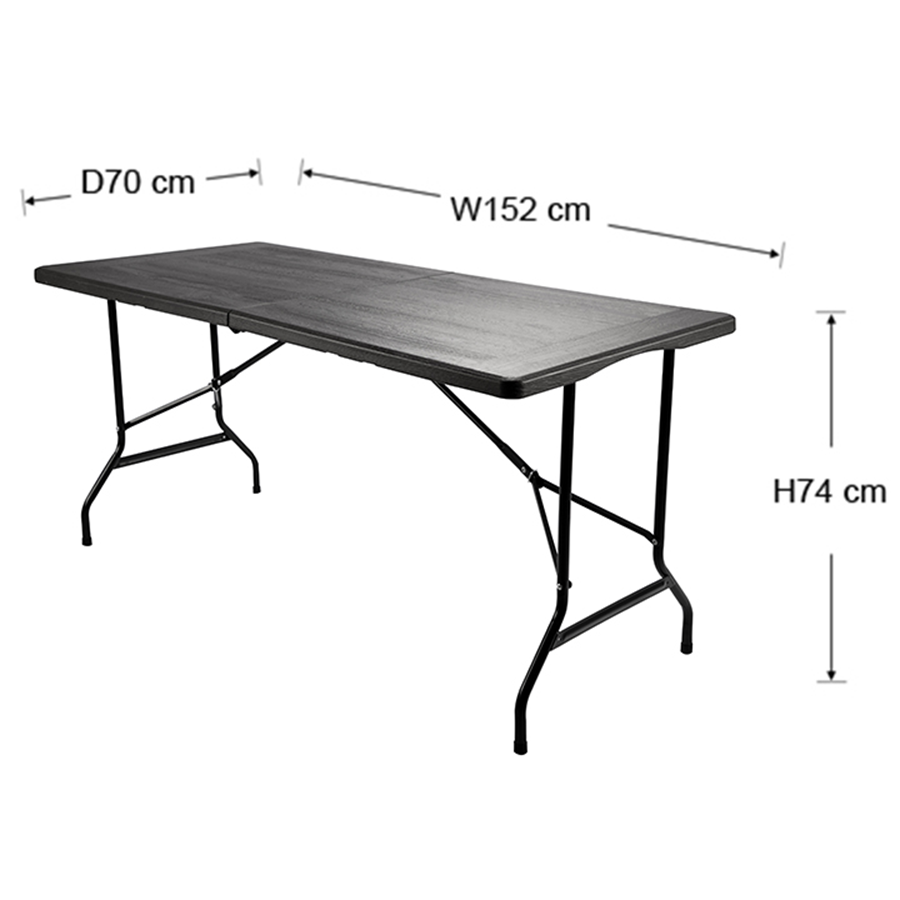 Anders 5ft Fold-n-half Rectangle Table
