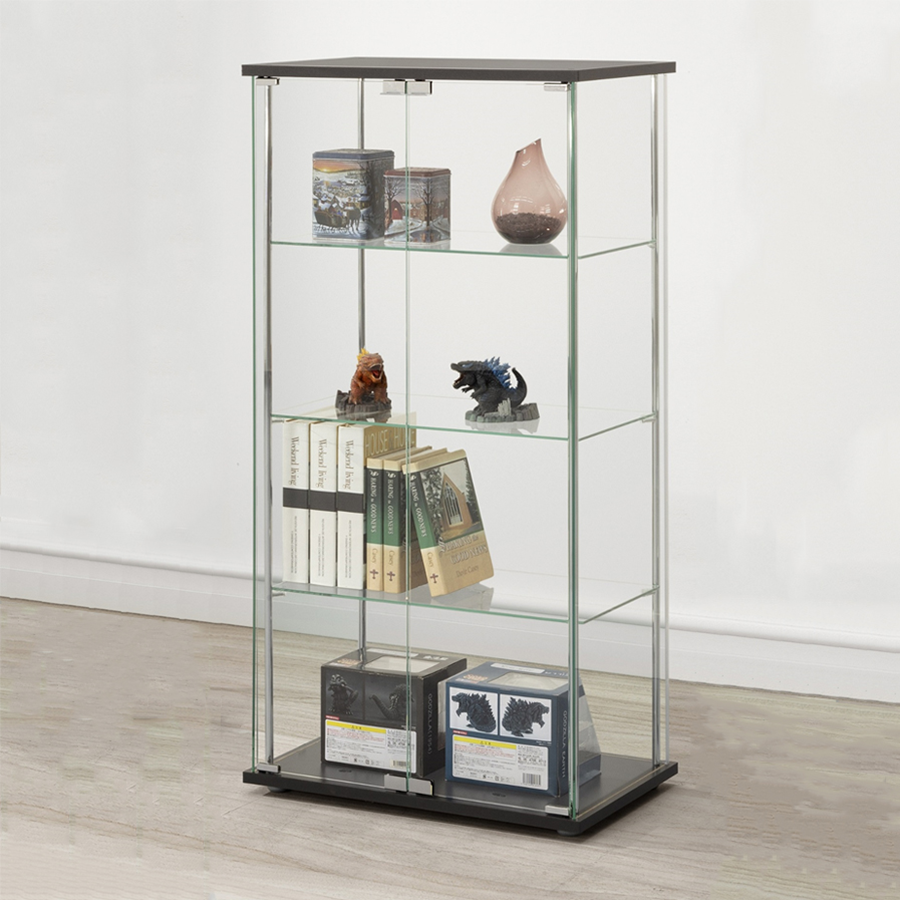 Reese Low Display Cabinet with Wheel