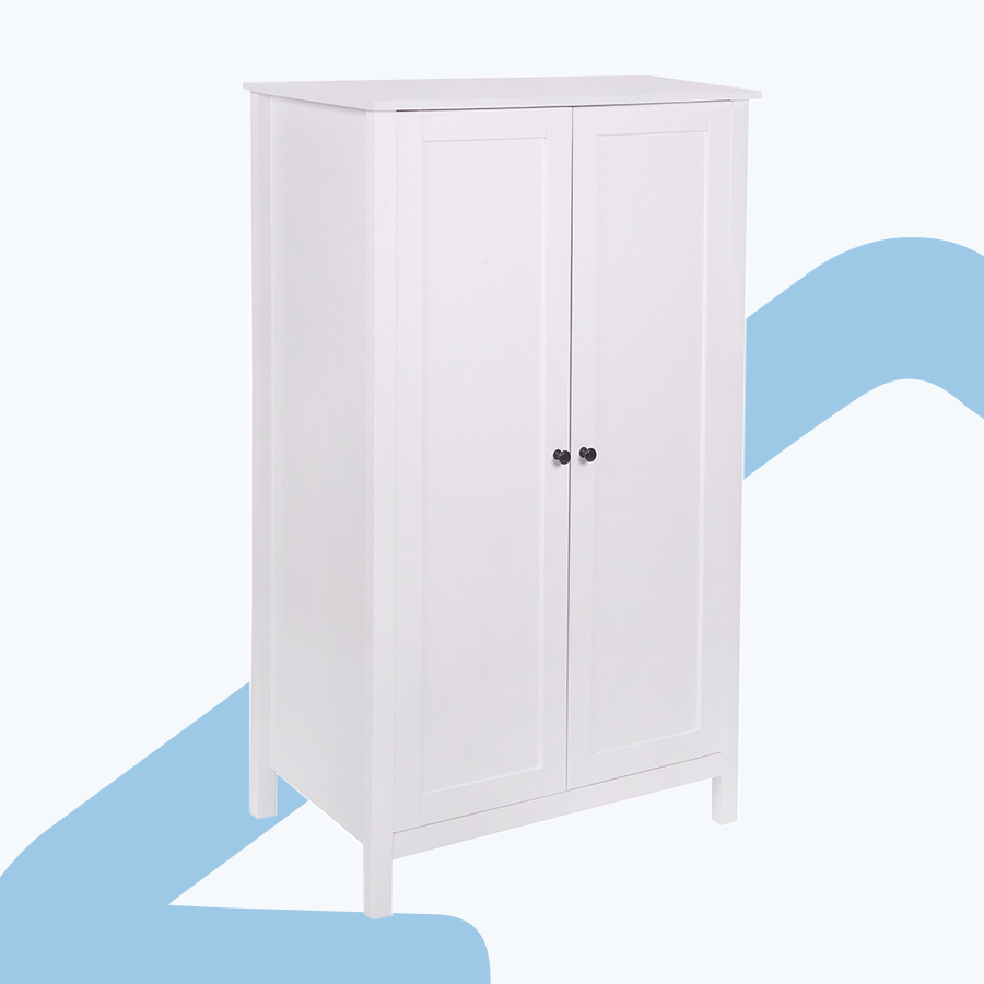 Amber 2 Door Book Shelf