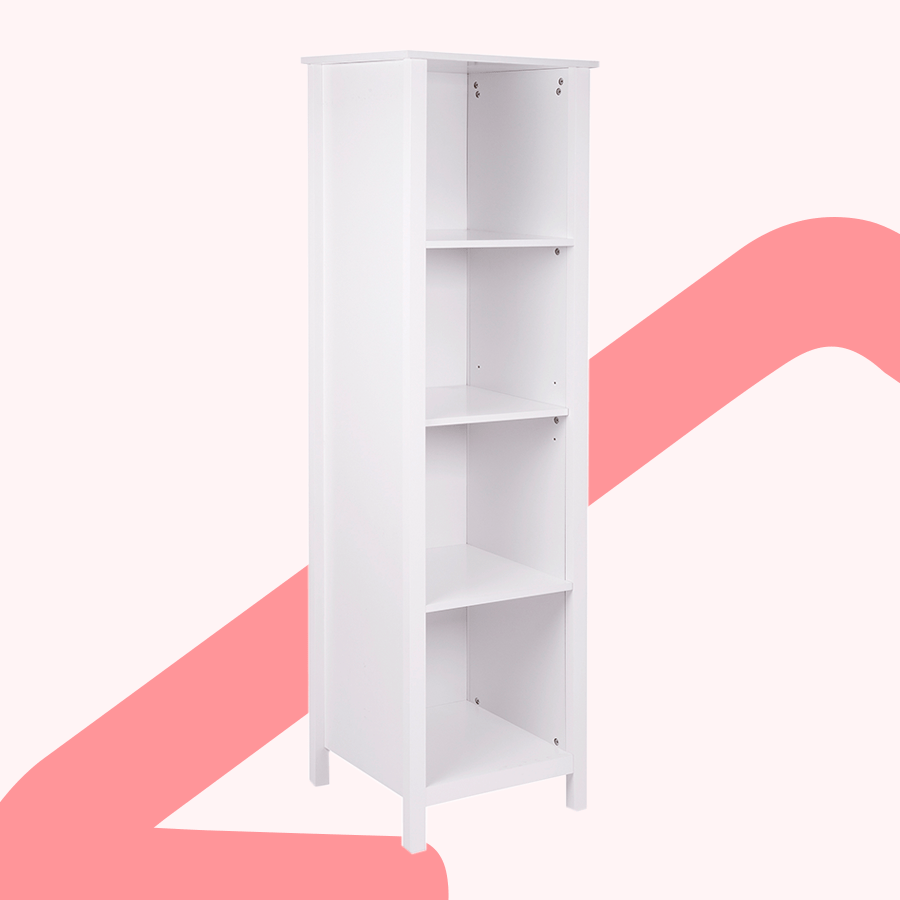 Amber 4 Tier Book Shelf