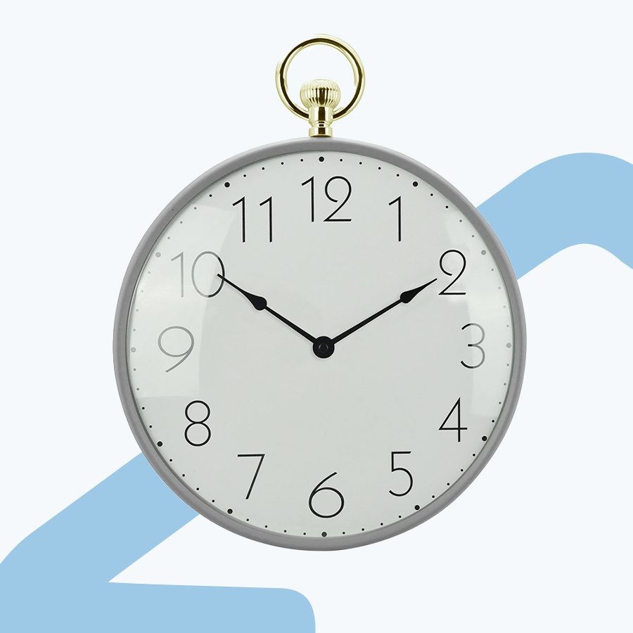 Etta Metal Wall Clock