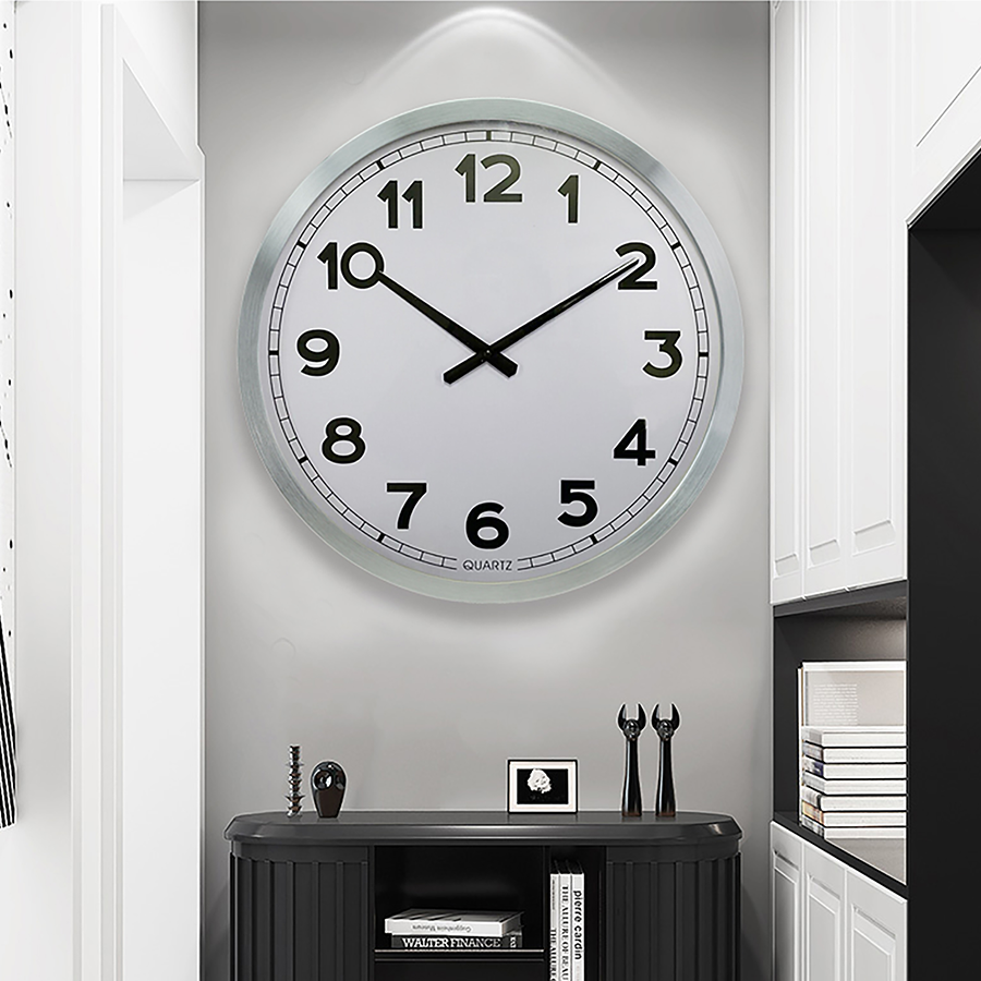 Esko Aluminum Wall Clock