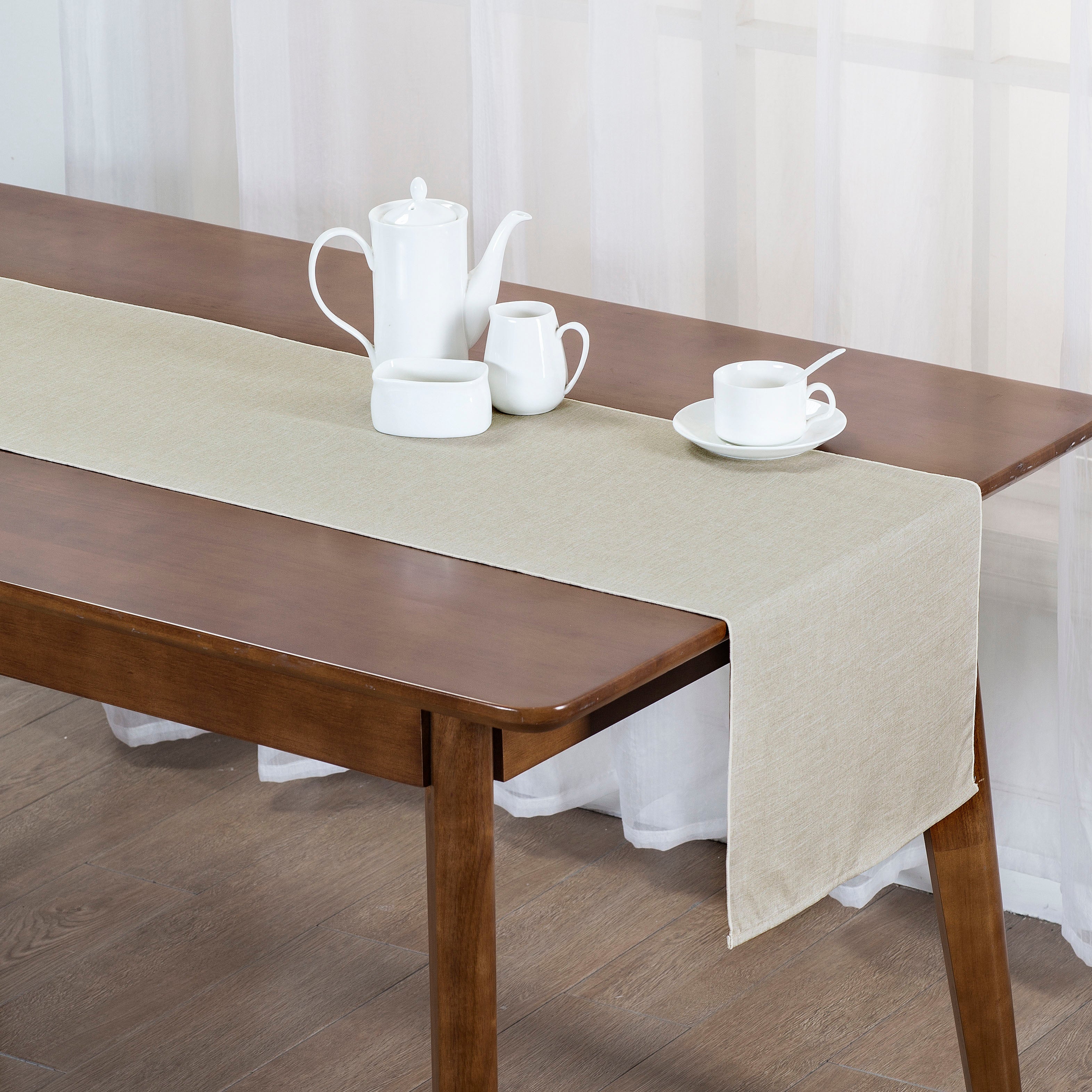 Korin Table Runner Oatmeal