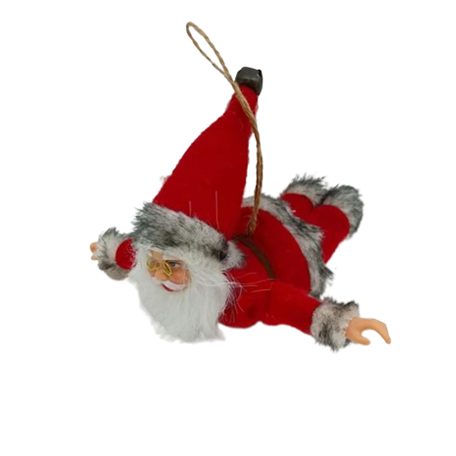18cm Mini Santa Flying