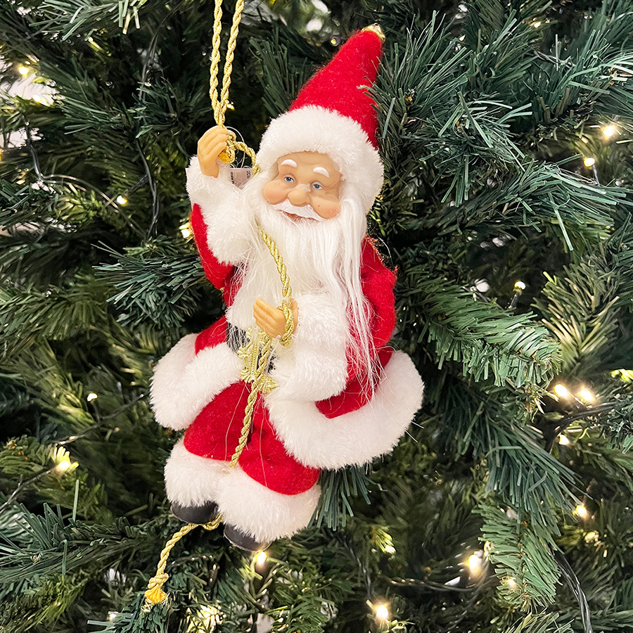 22 cm Hanging Santa